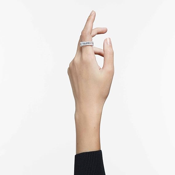Radiant-Cut Diamond Eternity Band in 14K White Gold | Lab grown diamond eternity ring | Rings for her | Eternity Promise Ring